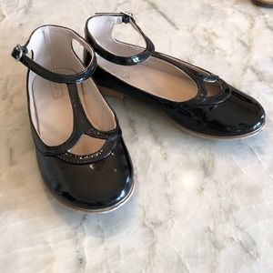 Zara Girls black dress shoes